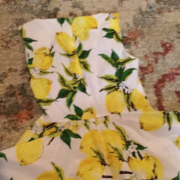 Vintage lemon dress. - Picture 4 of 5